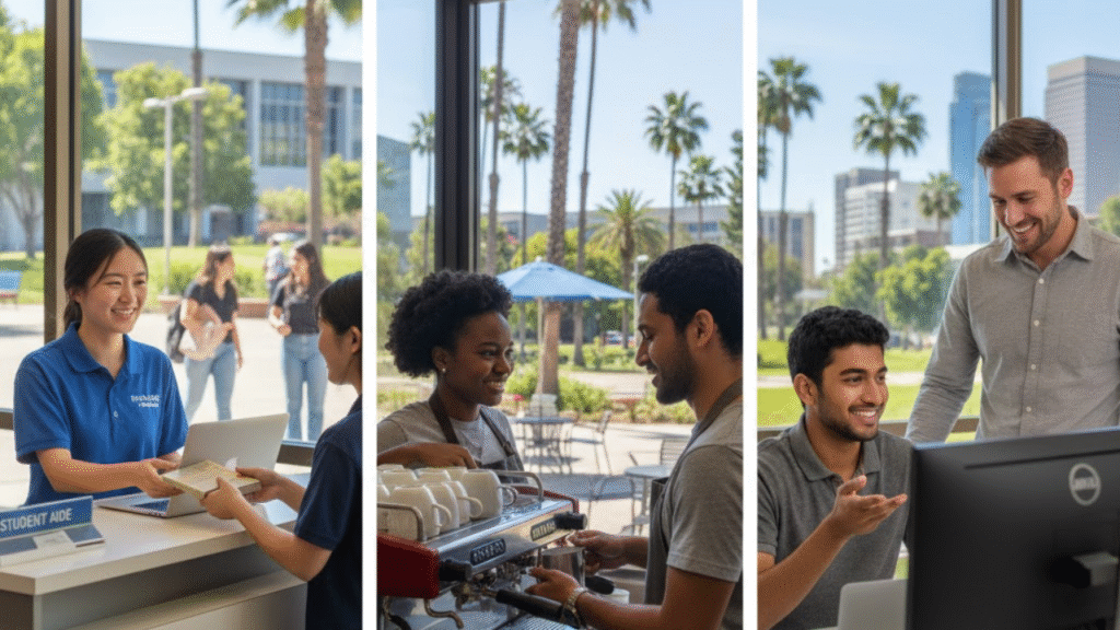 Best Part-Time Job Ideas for F-1 International Students in California