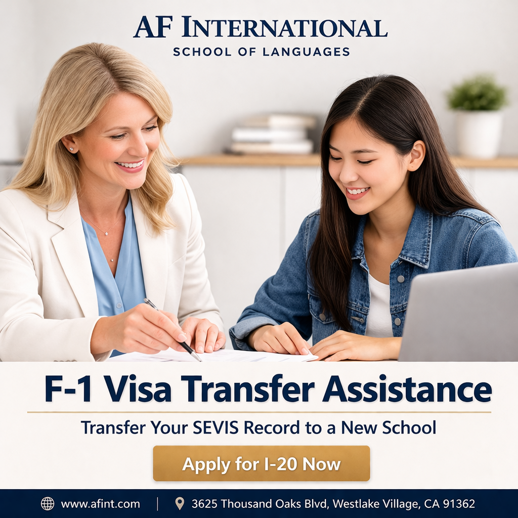 F-1 Visa to a School That Supports You