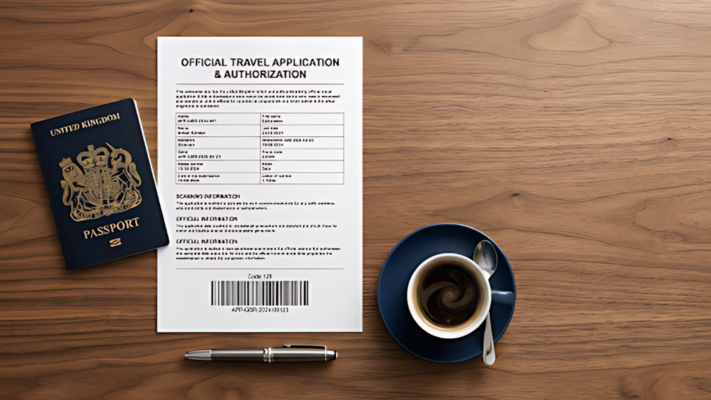 F-1 student visa paperwork and passport preparation documents

