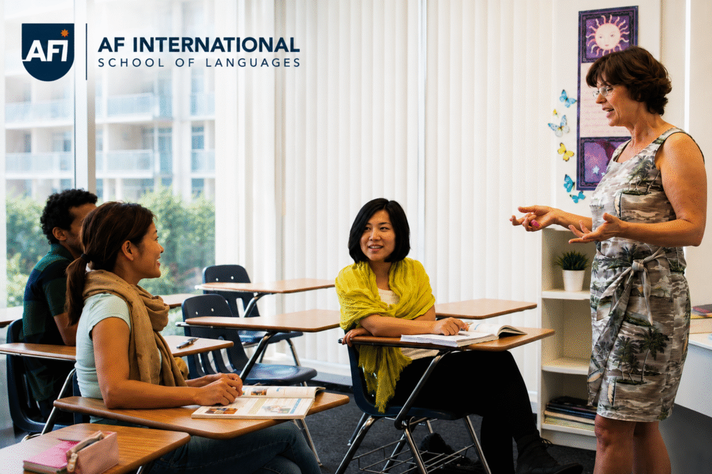 Business English communication class for international professionals in Pasadena