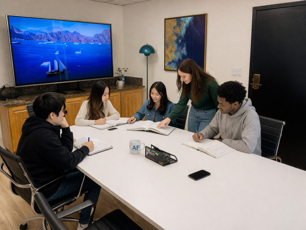 AF International ESL school in Pasadena, California — SEVP-certified English programs for international students